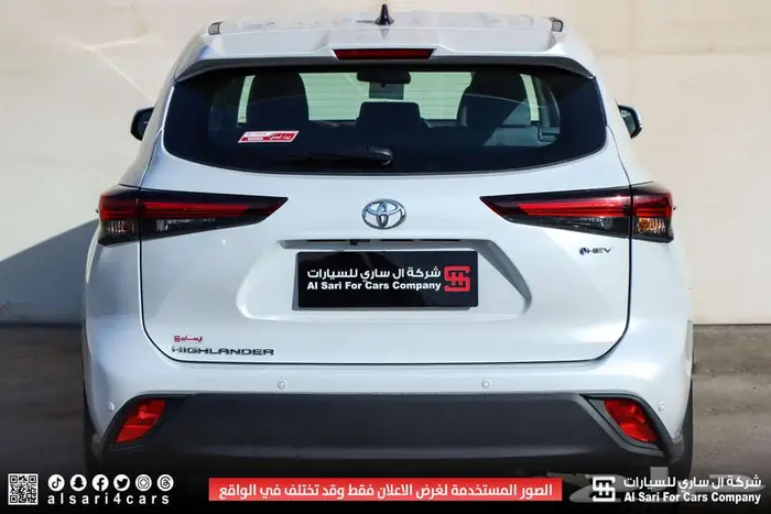 تويوتا هايلندر LE بدون دبل 2024 إقساط بنوك وشركات 4