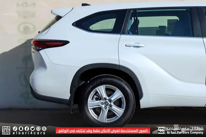 تويوتا هايلندر LE بدون دبل 2024 إقساط بنوك وشركات 5