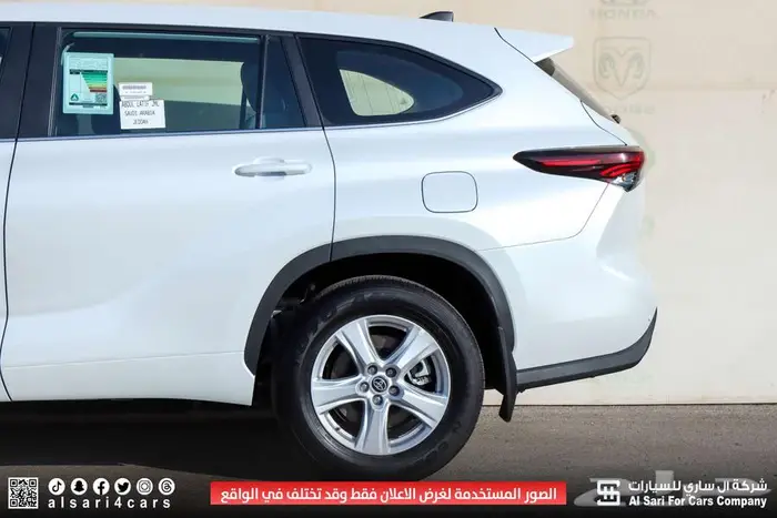 تويوتا هايلندر LE بدون دبل 2024 إقساط بنوك وشركات 8