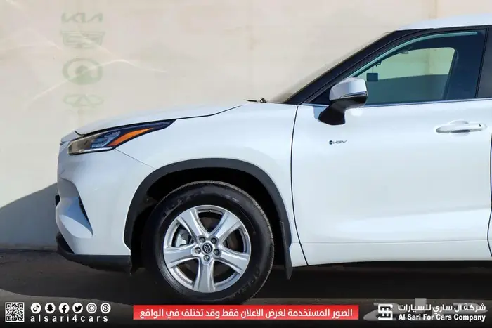 تويوتا هايلندر LE بدون دبل 2024 إقساط بنوك وشركات 7