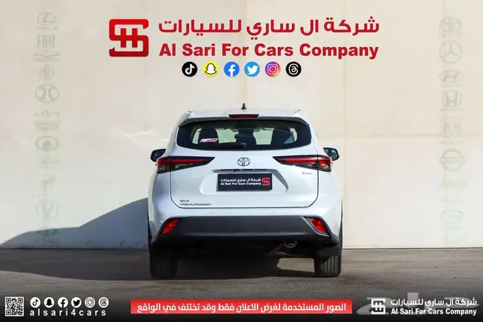تويوتا هايلندر LE بدون دبل 2024 إقساط بنوك وشركات 11