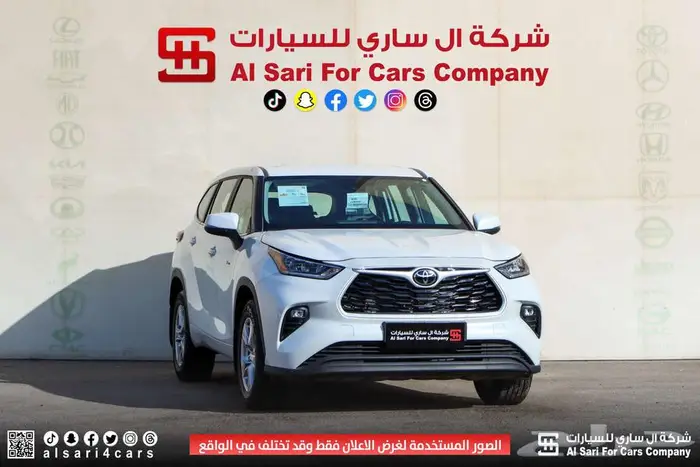 تويوتا هايلندر LE بدون دبل 2024 إقساط بنوك وشركات 15