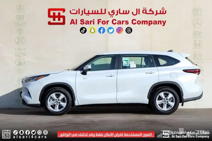 تويوتا هايلندر LE بدون دبل 2024 إقساط بنوك وشركات 16