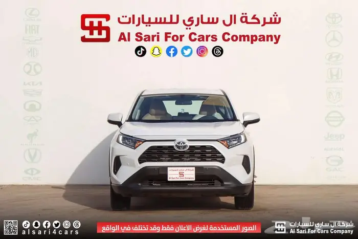 تويوتا راف فور LE دبل بنزين 2025 اقساط بنوك وشركات 0