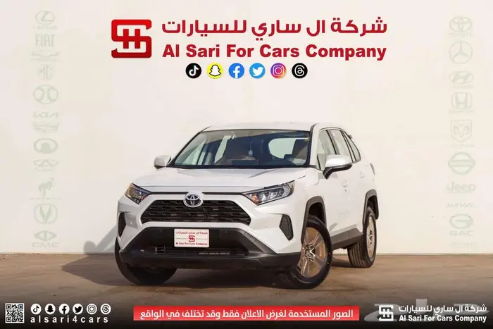 تويوتا راف فور LE دبل بنزين 2025 اقساط بنوك وشركات 4