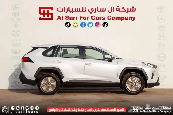 تويوتا راف فور LE دبل بنزين 2025 اقساط بنوك وشركات 6