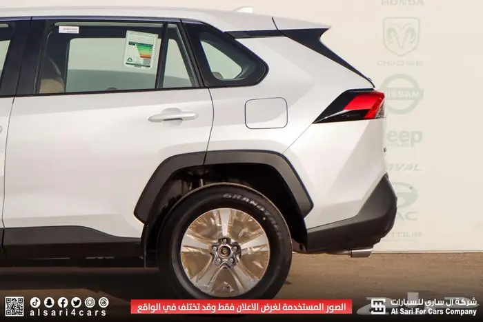 تويوتا راف فور LE دبل بنزين 2025 اقساط بنوك وشركات 8
