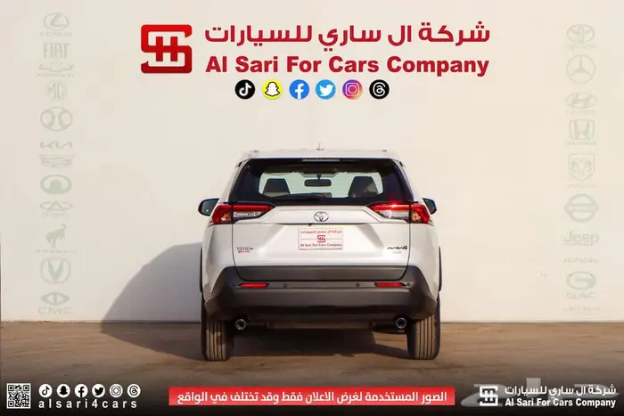 تويوتا راف فور LE دبل بنزين 2025 اقساط بنوك وشركات 13