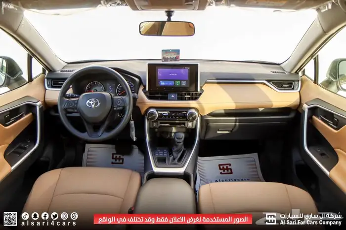 تويوتا راف فور LE دبل بنزين 2025 اقساط بنوك وشركات 22