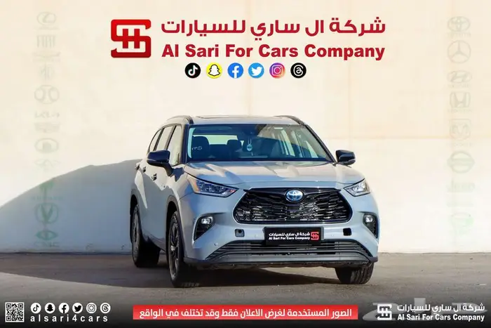 تويوتا هايلندر GLE بلاك اديشن 2024 اقساط بنوك وشركات 4