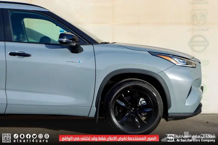 تويوتا هايلندر GLE بلاك اديشن 2024 اقساط بنوك وشركات 6