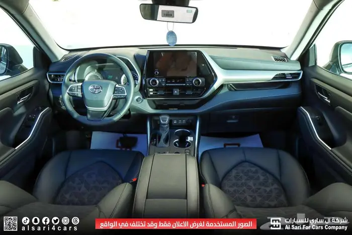 تويوتا هايلندر GLE بلاك اديشن 2024 اقساط بنوك وشركات 21
