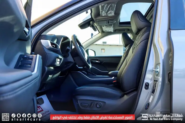 تويوتا هايلندر GLE بلاك اديشن 2024 اقساط بنوك وشركات 27