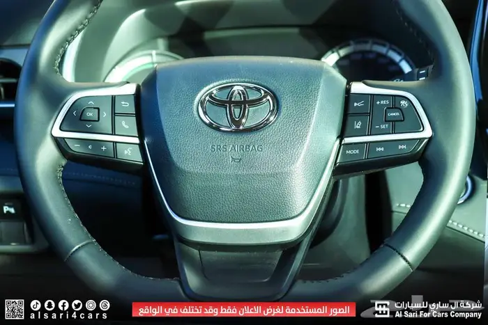تويوتا هايلندر GLE بلاك اديشن 2024 اقساط بنوك وشركات 36
