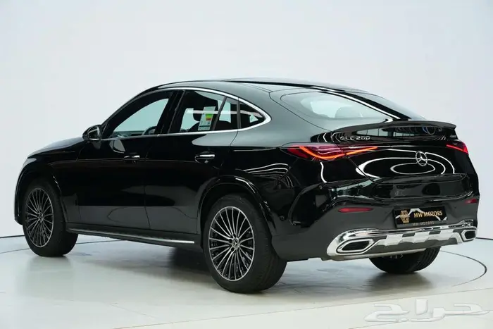 مرسيدس GLC 200 Coupe موديل 2026 أصفار خليجي أسود جملي 3