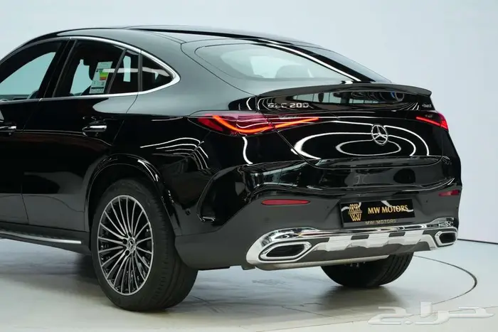 مرسيدس GLC 200 Coupe موديل 2026 أصفار خليجي أسود جملي 5