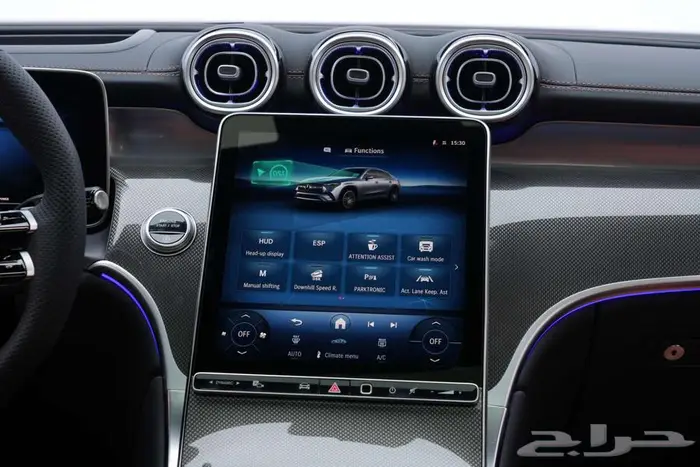 مرسيدس GLC 200 Coupe موديل 2026 أصفار خليجي أسود جملي 8