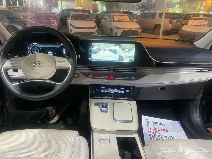 هيونداي ازيرا 2022 مستورد بنزين بصمه 4 كاميرات .. 12