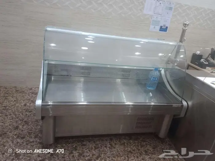 مكينة اوميك ايطاليه  ثلاجة عرض لحوم مسطحه 3