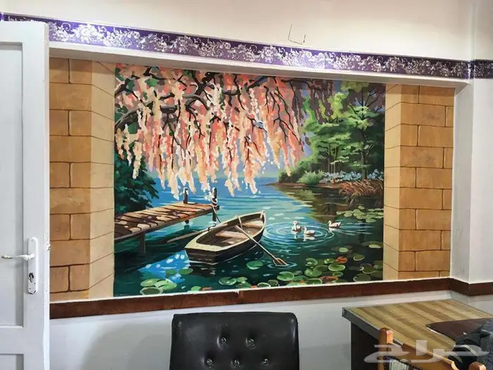 رسام جرافيتي بالرياض 10