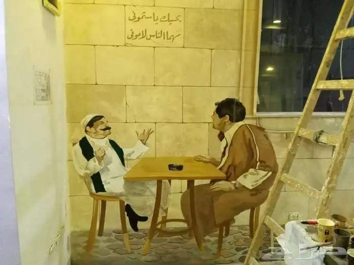 رسام جرافيتي بالرياض 44