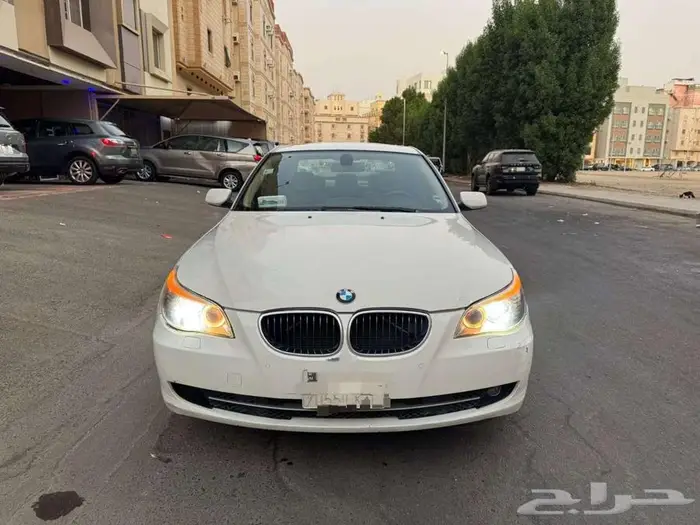 بي ام 523 i موديل 2008 فل كامل 6 سلندر تنفس طبيعي بصمة 0
