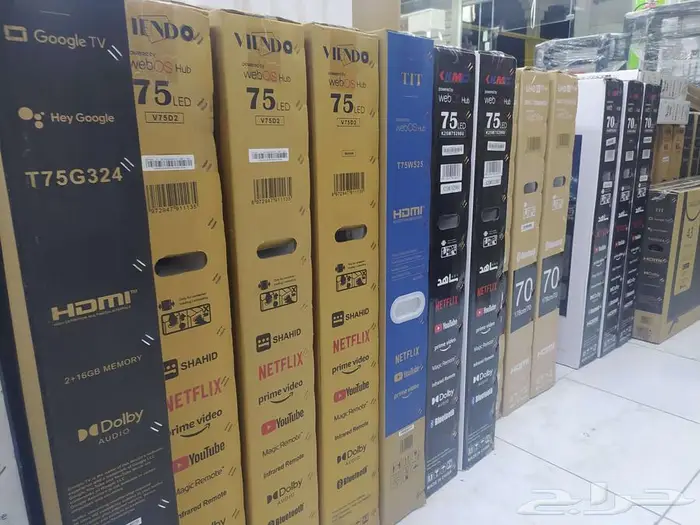 شاشات تلفزيون سمارت 4k توصيل مجانا سريع الرياض أسعار مخفضه 1