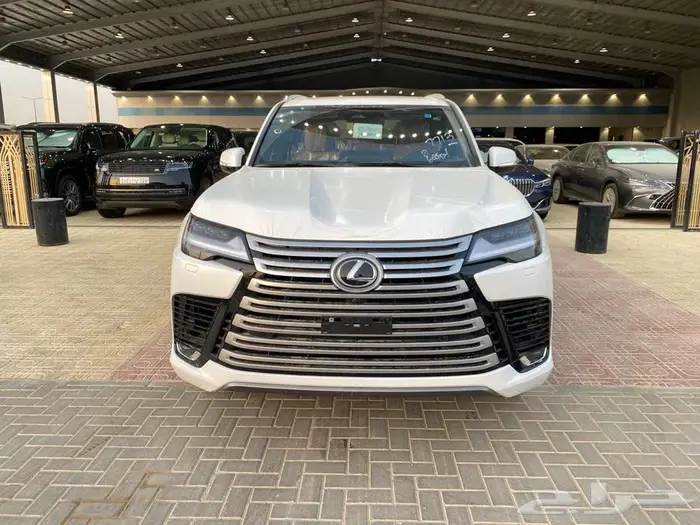 لكزس LX600 BB 2025 سعودي ابيض داخلي جملي بطاقه جمركيه 0