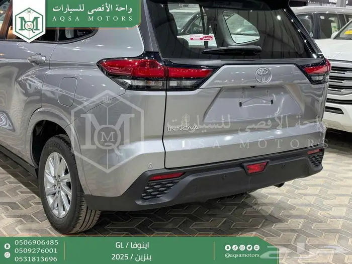 اينوفا ستاندر فضي بنزين 2025 اقل سعر كاش واقساط 19