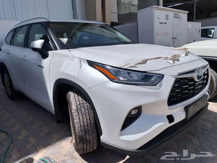 تويوتا هايلاندر نص فل GLE اصفار سعودي 2024 4