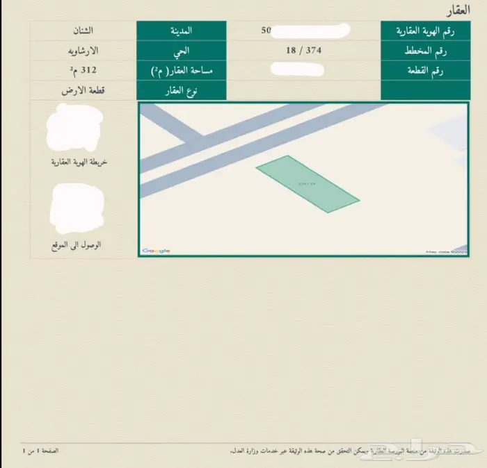 ارض في الارشاوية الشنان ب 27 الف 3