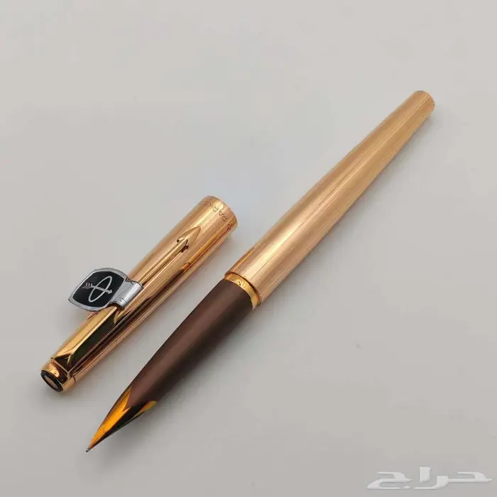 قلم باركر فالكون 50 الذهبي   Parker 50 Falcon Medal Gold 0