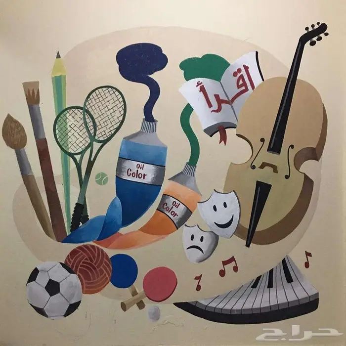 رسام جرافيتي بالرياض 46