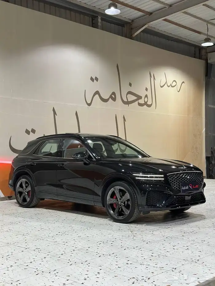 جنسس GV70 2024 V6 سبورت فل كامل . رصد الفخامة 0