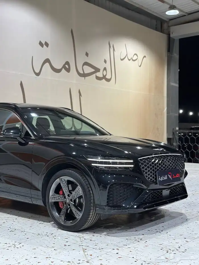 جنسس GV70 2024 V6 سبورت فل كامل . رصد الفخامة 1