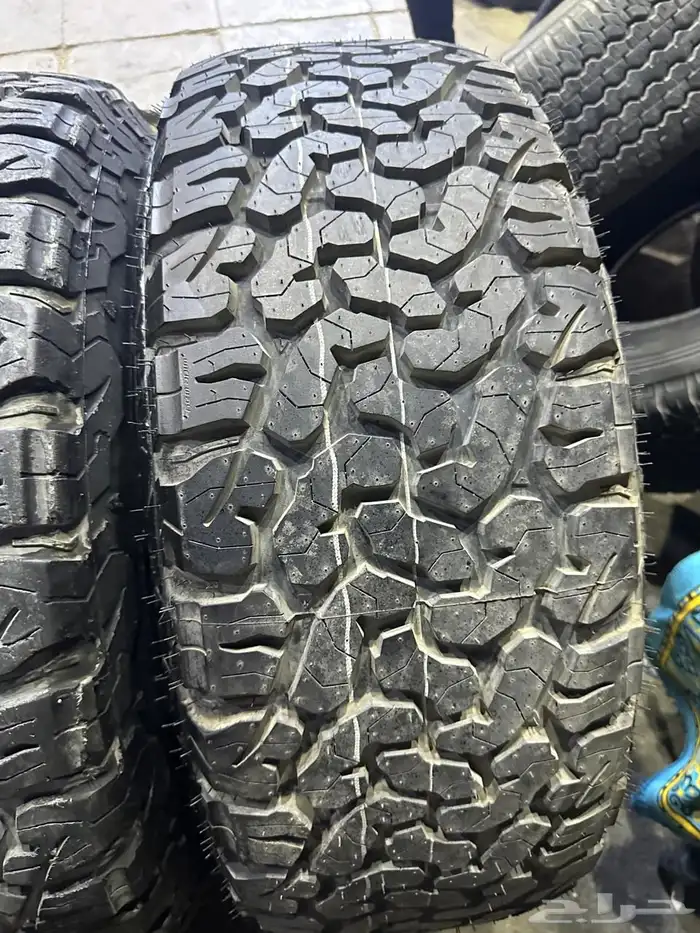 جنوط فيول بلاك رنيو 6 مسمار مع كفرات نص حجري 17 فتك وافجي 5