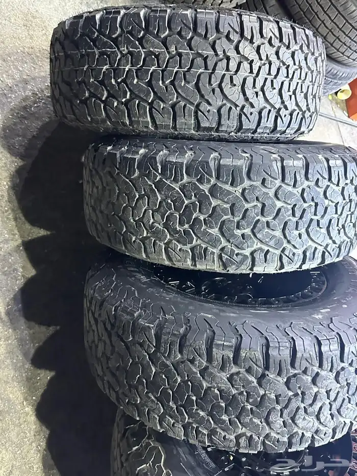 جنوط فيول بلاك رنيو 6 مسمار مع كفرات نص حجري 17 فتك وافجي 2