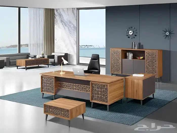 مودرن مكتب العمل اجتماع الاستقبال كنب كرسي مكتب مدراء طقم 52