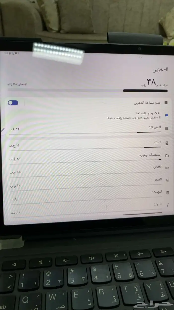 لينوفو تاب ب 11 الذاكرة 128 استخدام نظيف 6