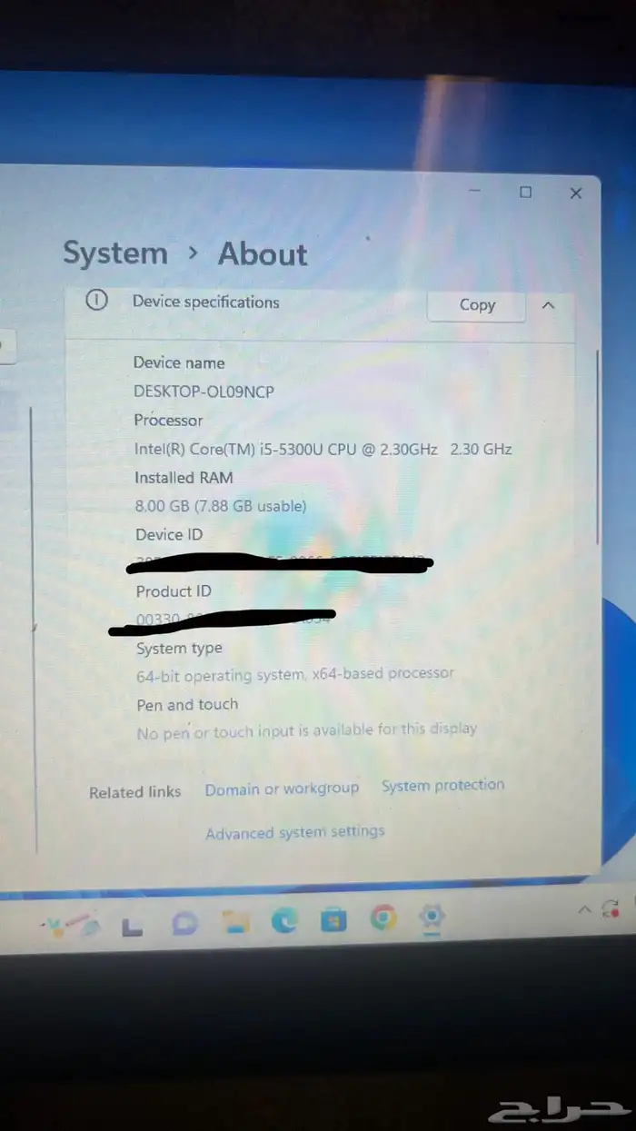 لابتوب لينوفو نظيف 3