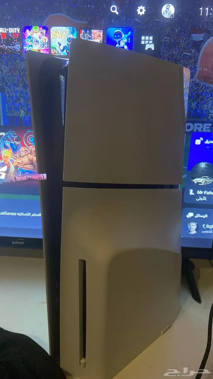 سوني 5 نظيف و معاه شريط فيفا مجان ا 1