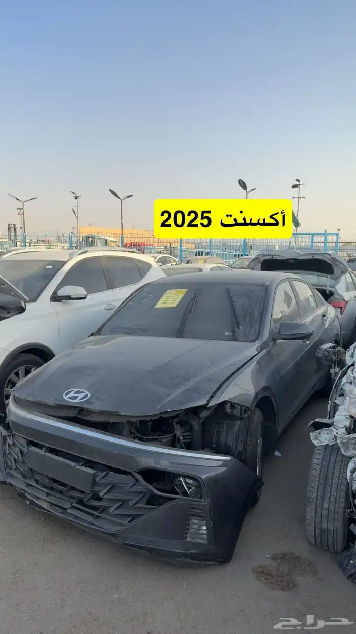 مجموعه سيارات مصدوم مصدومه للبيع في المزاد 24