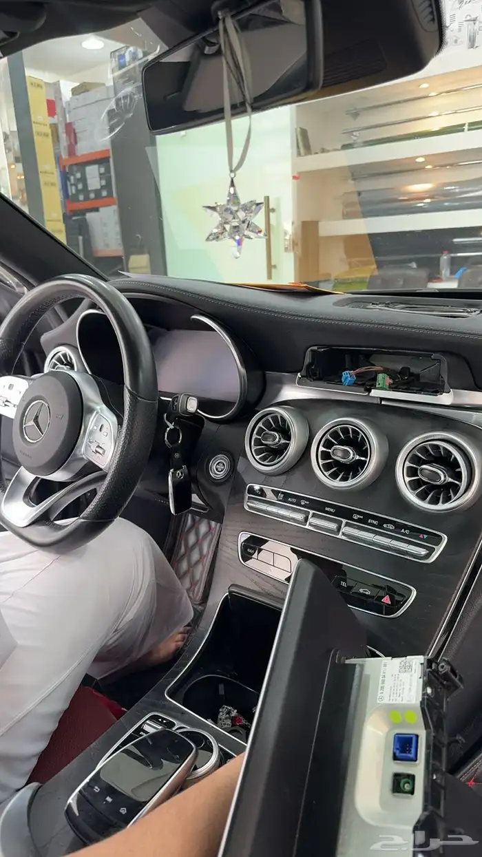شاشة أندرويد مرسيدس C200موديل 2014-2019 2