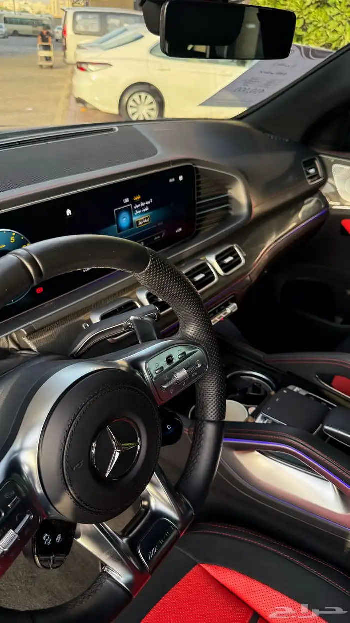 مرسيدس gle53 كوب 2021 مخزن 8