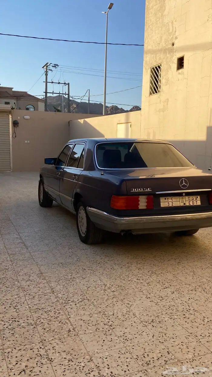 مرسيدس 1986 300SE 3