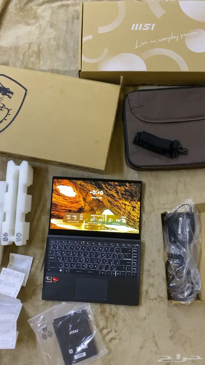 لابتوب msiنظيف جدا 1