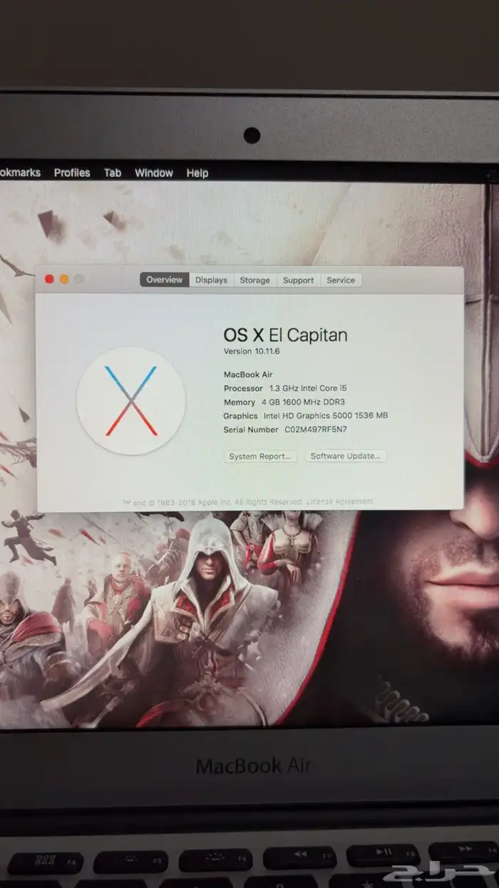MacBook Air لابتوب ماكبوك 3