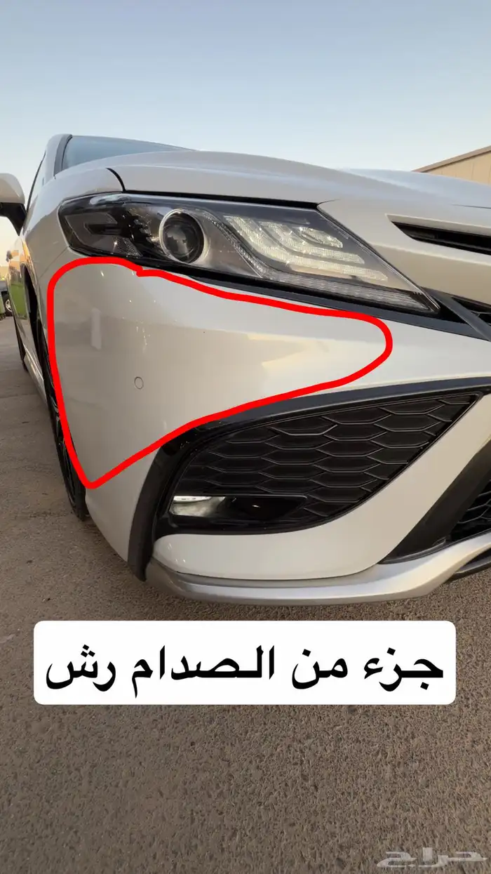 كامري SE V6 سعودي 2023 عداد قليل نظيف 46