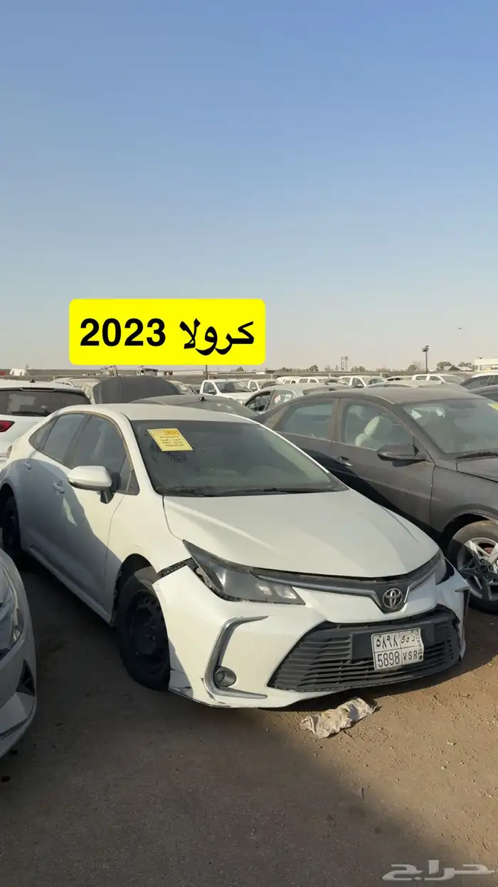 مجموعه سيارات مصدوم مصدومه للبيع في المزاد 2