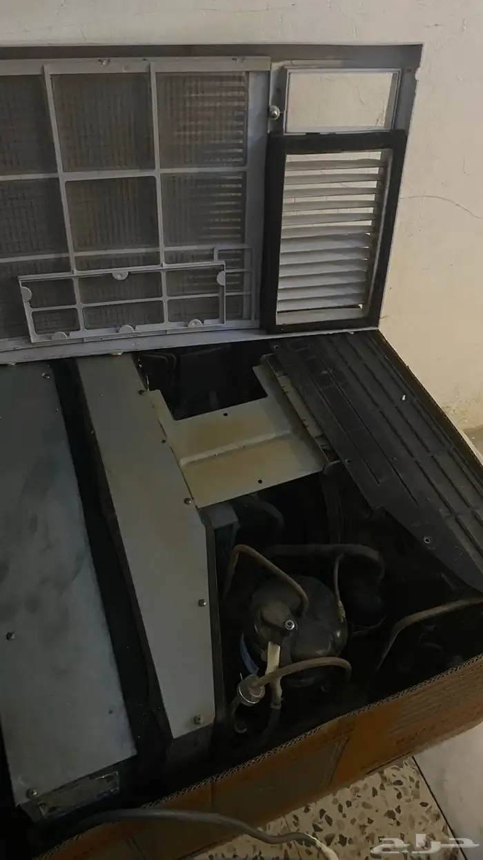 مكيف شباك 24وحده نضيف على السوم 1